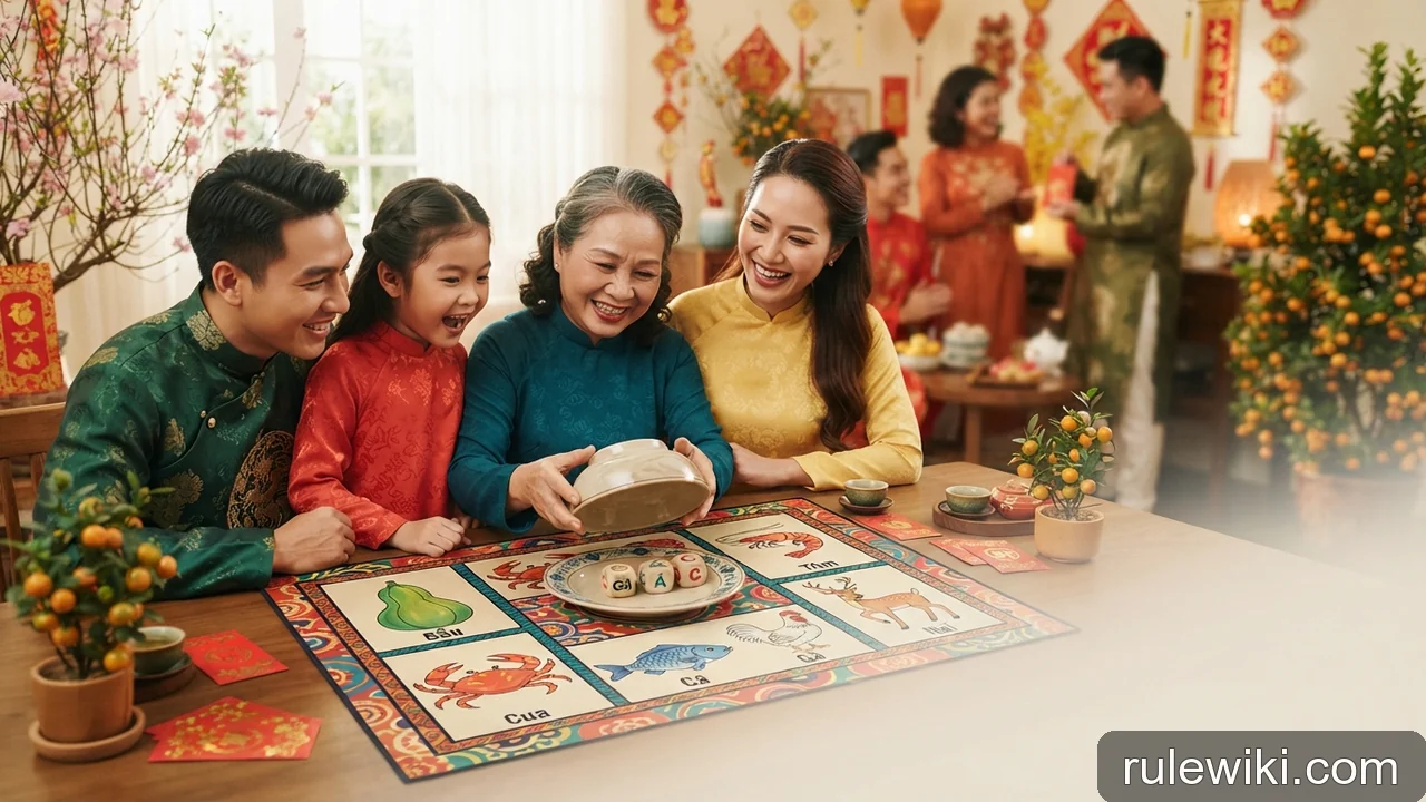 Minh họa: Bầu cua ngày Tết: 10 câu hỏi thường gặp về luật và xác suất