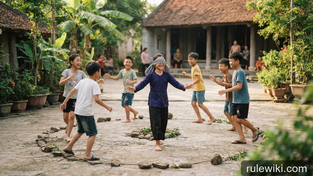 Minh họa: Bịt mắt bắt dê: quy tắc không gian an toàn và cách xác định người tìm