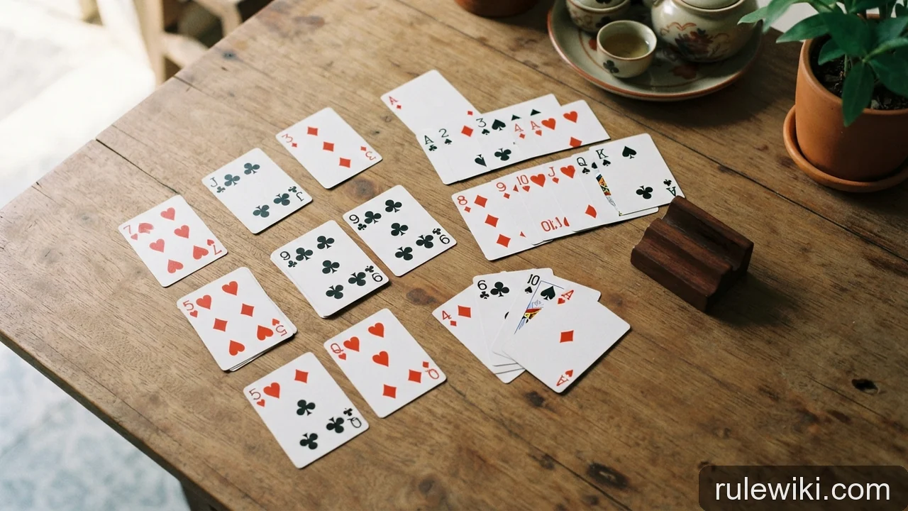 Minh họa cho Tiến lên miền Nam: cách sắp bài để nhìn tổ hợp rõ hơn